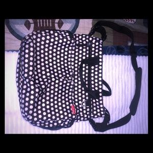 Like new Skip Hop polka dot diaper bag